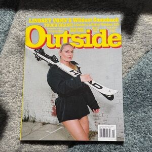 Magazine - Bold Yellow and Red Cover